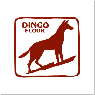 Dingo Flour Australian Souvenir Fremantle Australia Posters and Art